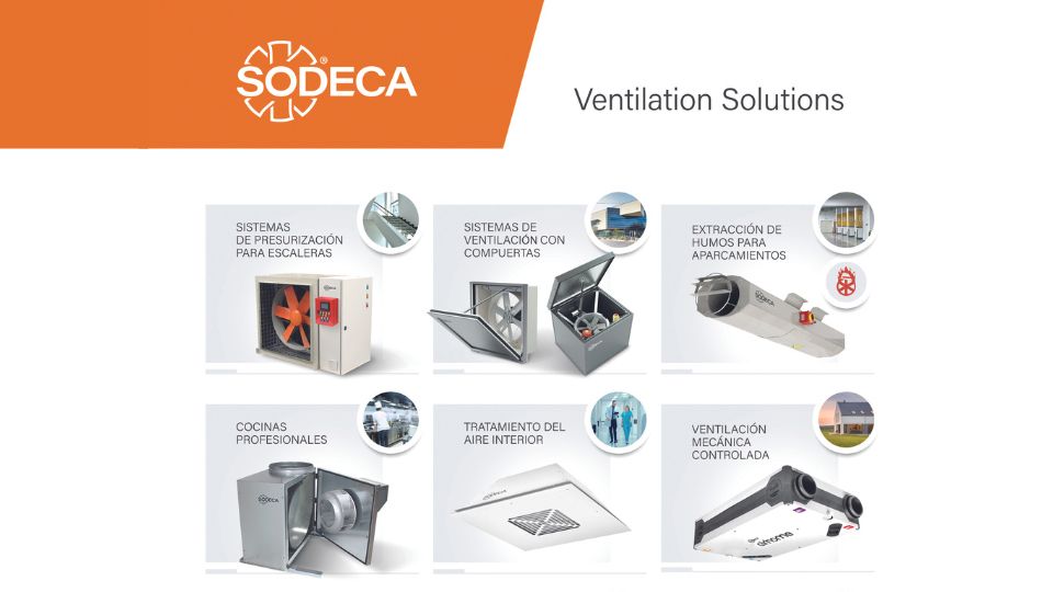 Sodeca ventilation solution